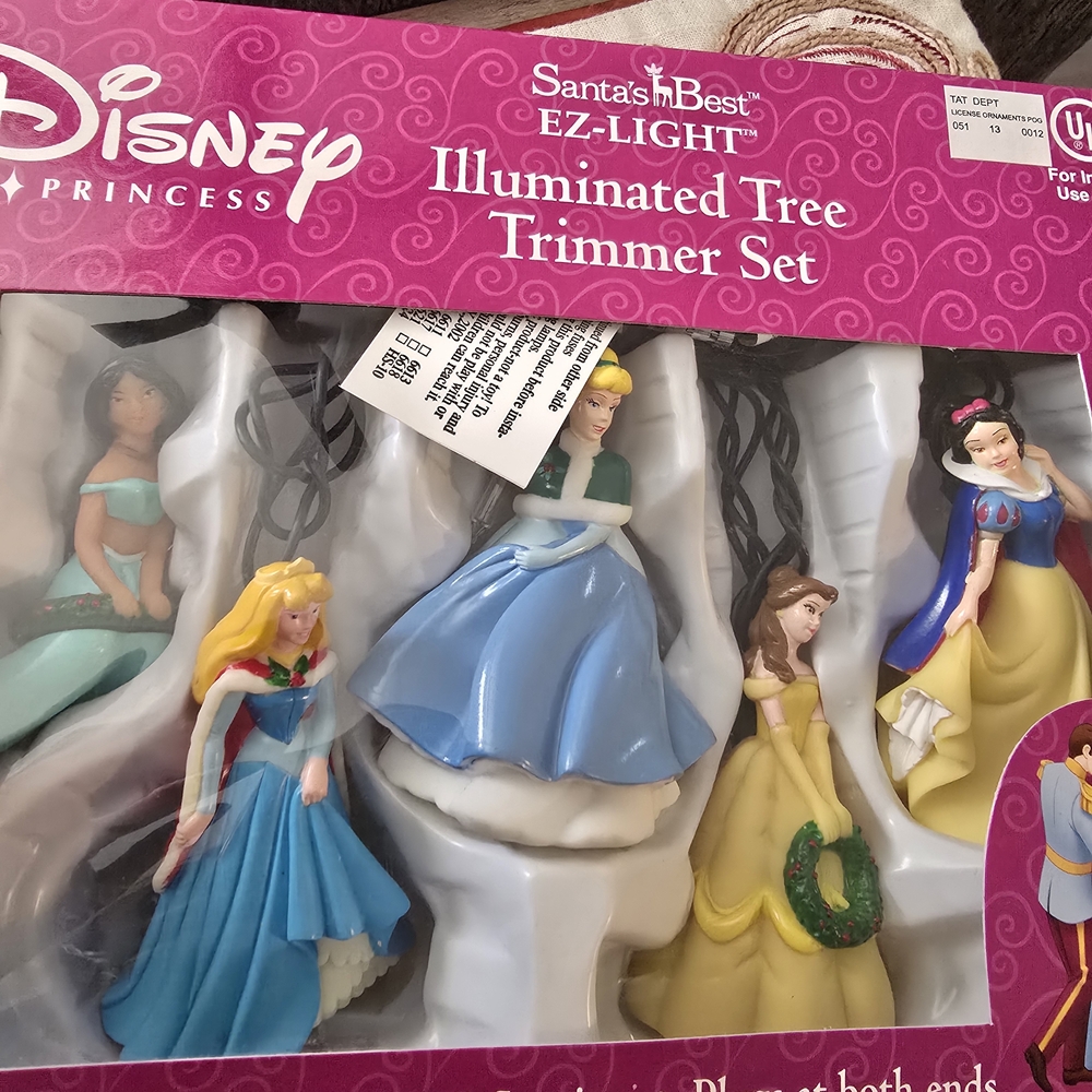 Disney Princess Tree Trimmer Set - Blue, Yellow, Pink - Picture 2 of 4